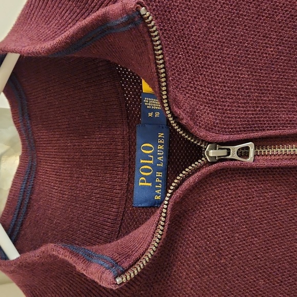 Polo by Ralph Lauren quarter zip sweater - Picture 6 of 8